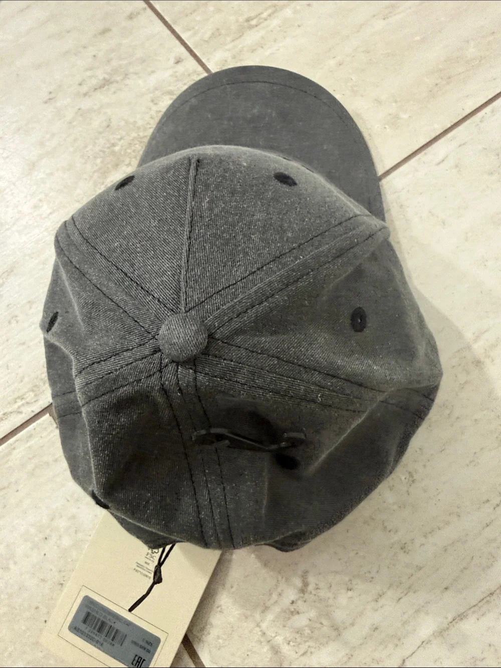 AllSaints washed black embroidery   Logo Cap ..nwt ..o/s